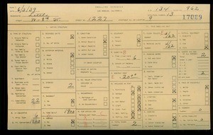 WPA household census for 1227 W 8TH STREET, Los Angeles