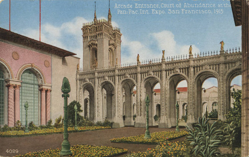 Arcade Entrance, Court of Abundance