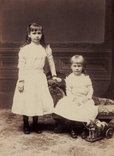 Portrait of Two Young Girls