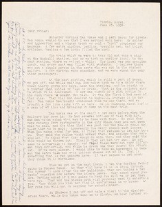 V.W. Peters, letter, 1936.6.15, Kimhwa, Korea, to Father, Rosemead, California, USA