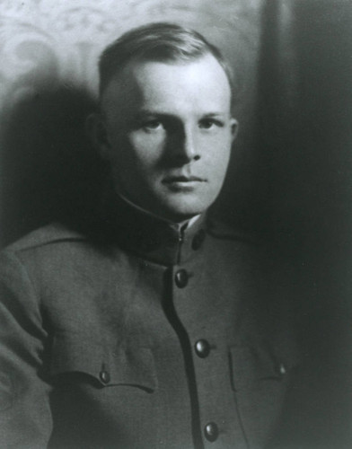 James Harvey Irvine, Jr. in military uniform, 1911