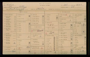 WPA household census for 145 1/2 W AVENUE 29, Los Angeles