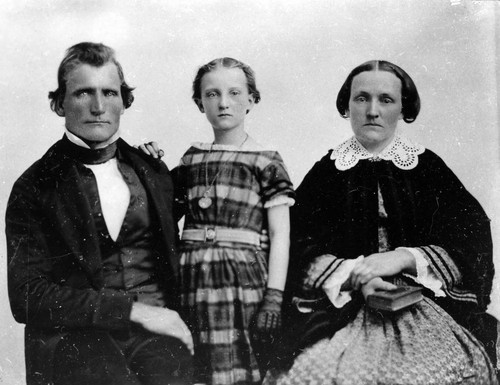 1857 Portrait of the Springer family