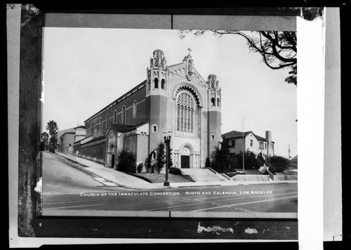 Church of the Immaculate Conception, Ninth and Valencia, Los Angeles