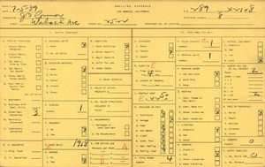 WPA household census for 2522 WABASH AVE, Los Angeles