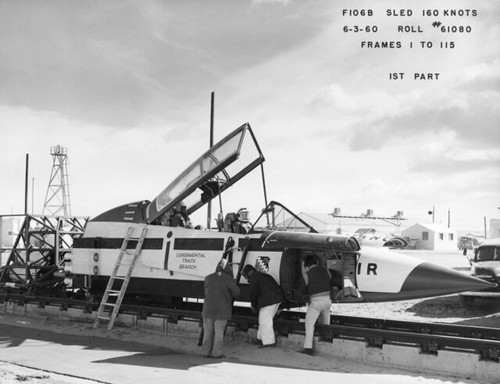 Hugo Mohrlock Collection Image Convair F-106 sled