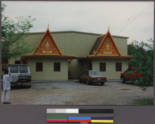 Exterior of Lao Buddhist temple, Tennessee