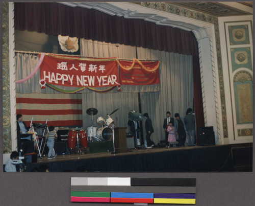 Celebration for Mien New Year at the Oakland Veterans' Memorial building