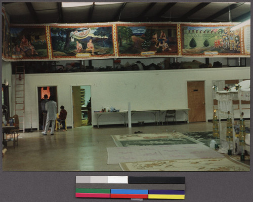 Interior of Buddhist temple, Tennessee