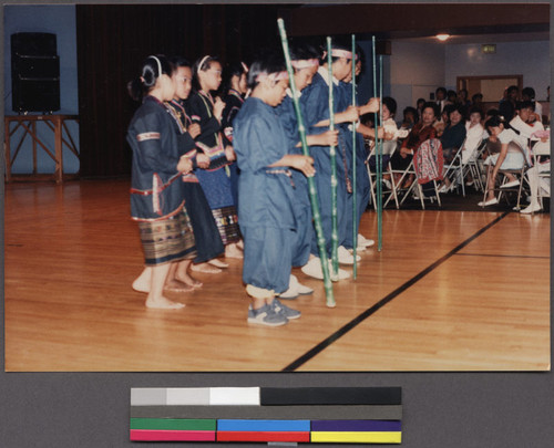 Group of Khmu dancers