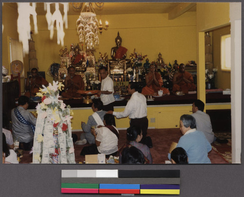 Buddhist ceremony, Oakland, California