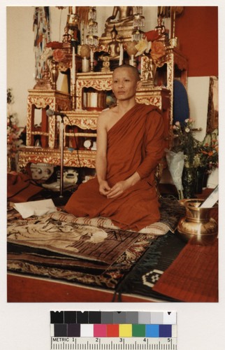 Lao Buddhist monk