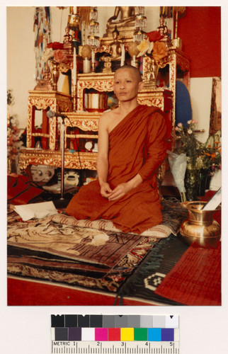 Lao Buddhist monk