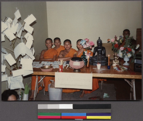 Youth at Buddhist festival, Northern California