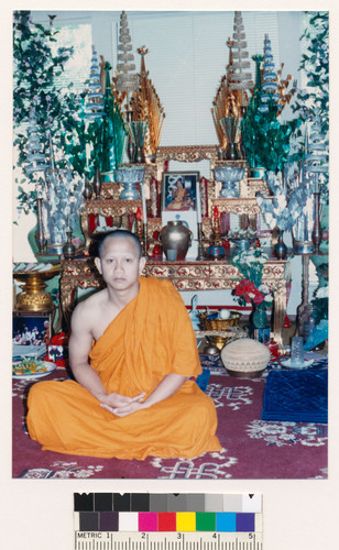 Lao Buddhist monk