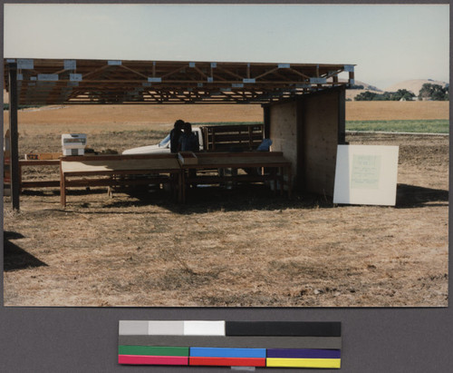 Shed on Lao farmland, Livermore, California