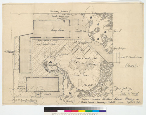 Martin (Charles O.) Residence, Aptos, CA, 1947-1948