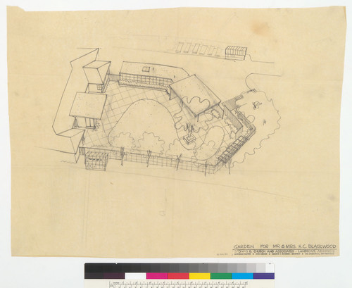 Blackwood (H.C.) Residence, Menlo Park, CA, 1949