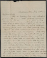Letter from Bazil Till Rozelle, to Edith Rozelle, July 26, 1914