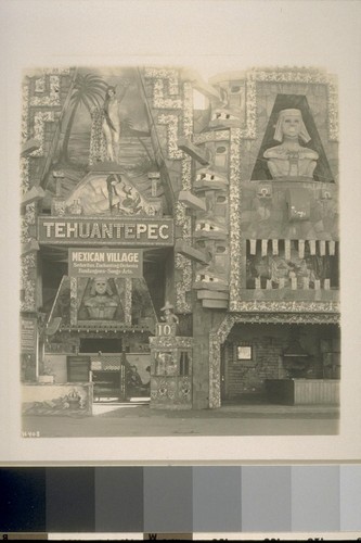 [Tehuantepec Mexican Village attraction, The Zone.]