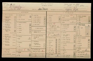 WPA household census for 600 W 41ST, Los Angeles County