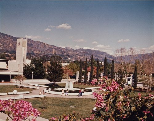 Campus quad, Citrus College