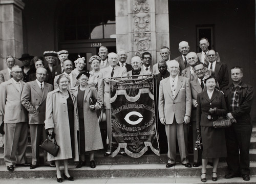 Alumni at Special Assembly Day, April 30, 1952