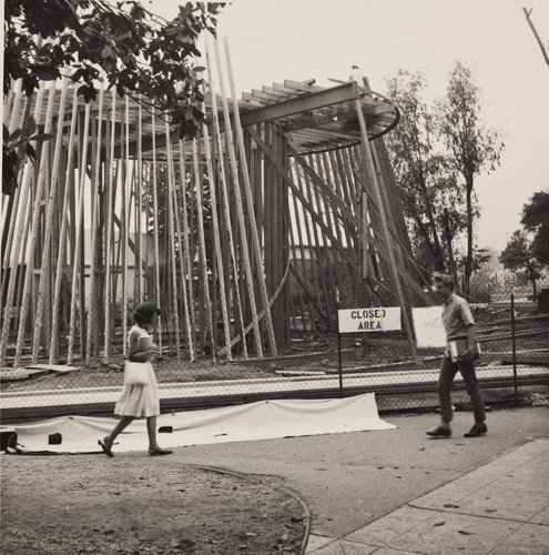 Construction of Planetarium, 1964