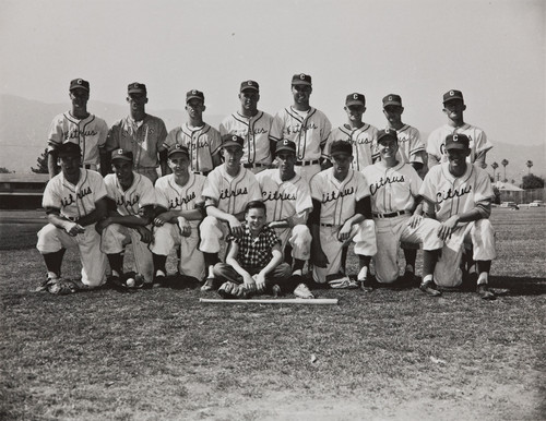 Baseball team, Citrus, 1957-58