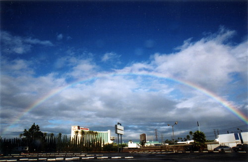 Commerce Casino with double-ended rainbow