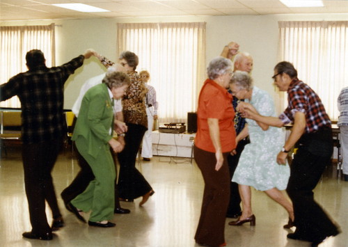 Dancing at the Dean Mericle Senior Citizens Center