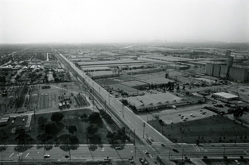 Aerial view of companies