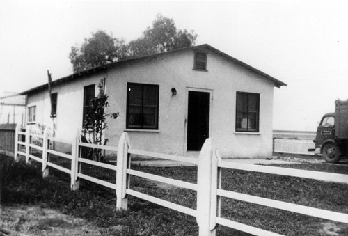 House in a residential area