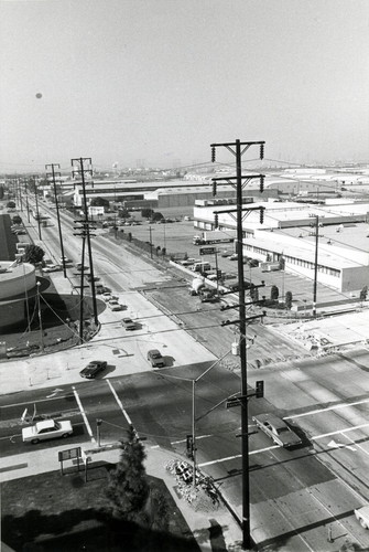 Public works project on the corner of Eastern and Slauson in Commerce