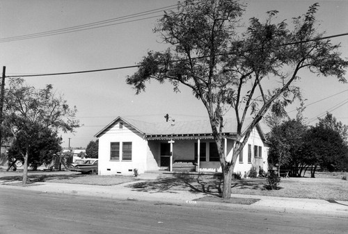 House in residential area