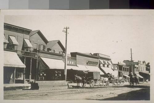 [Japanese commercial district, Sacramento, California.]