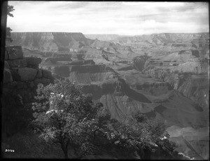 View looking west from Grand View Trail, Grand Canyon, ca.1900-1930