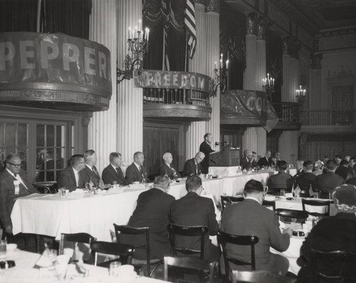 Pepperdine College's Freedom Forum at the Biltmore Hotel, 1960