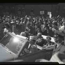 Dwight D. Eisenhower campaigning
