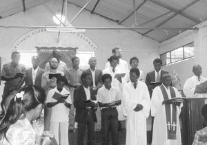 Antsiranana Synod on the North Madagascar is inaugurated. The previous synod leadership is bein