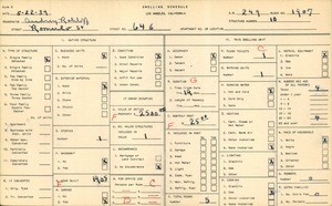 WPA household census for 646 ROMULA ST, Los Angeles