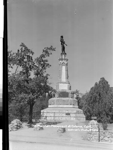 The Marshall Monument at Coloma, Calif