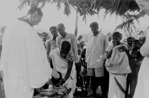 East Jeypore, India. Baptism Service at Kalahandi, Rayagada. (Used in: Dansk Missionsblaad no