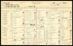 WPA household census for 709 1/2 N OCCIDENTAL BLVD, Los Angeles