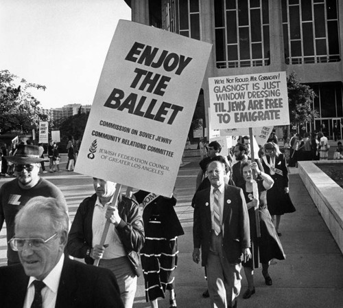 Protesting the Bolshoi Ballet