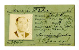 Alien's identification card, Tomoji Wada, Form 687
