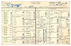 WPA household census for 437 WEST 115TH PLACE, Los Angeles County