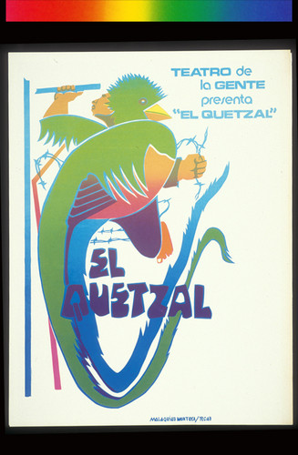 El Quetzal, Announcement Poster for