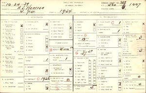 WPA household census for 1934 W 71ST ST, Los Angeles County