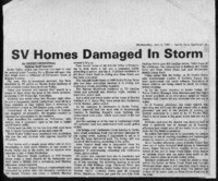 SV Homes Damaged In Storm